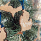 Michigan Home - Wooden Ornament