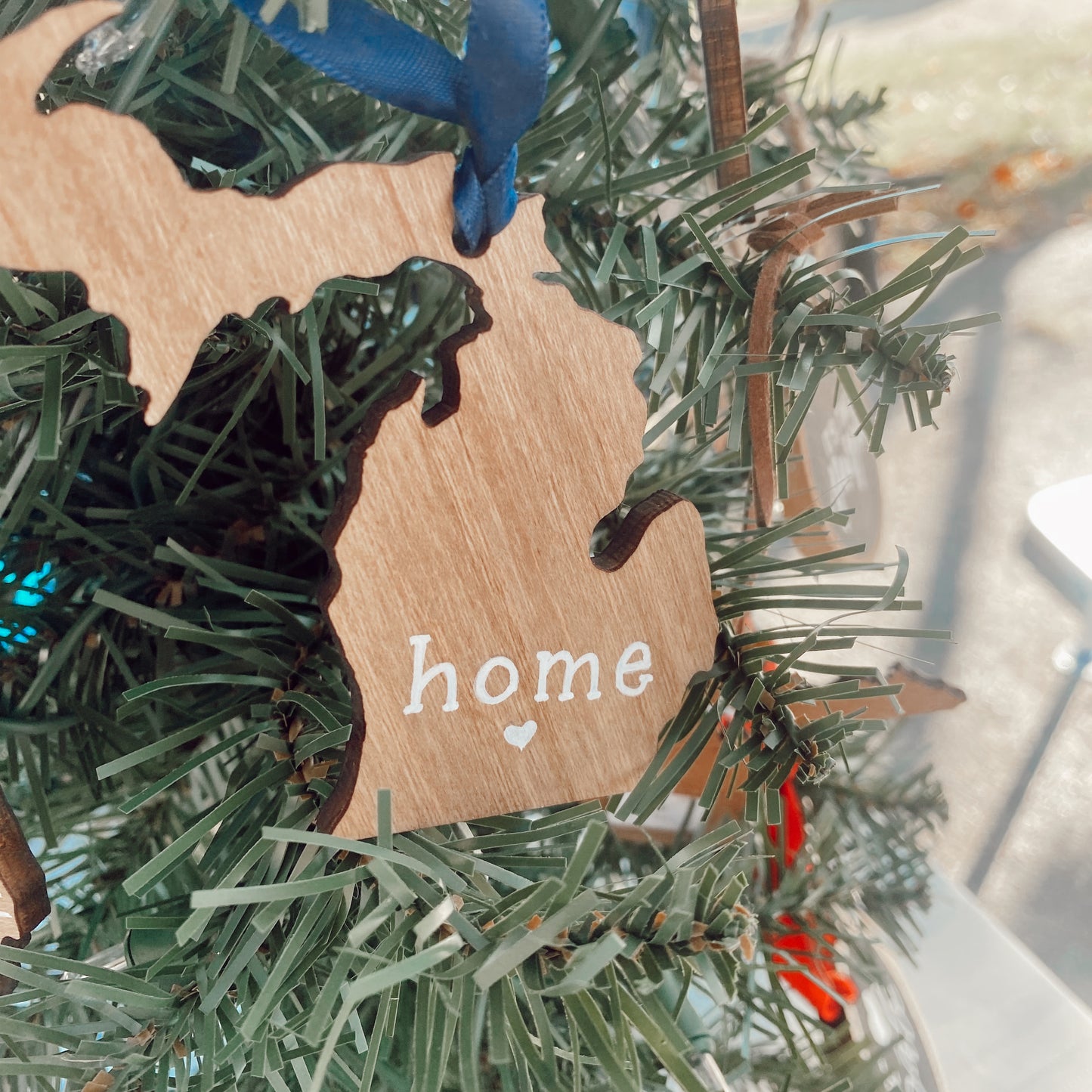 Home Heart - Wooden Ornament