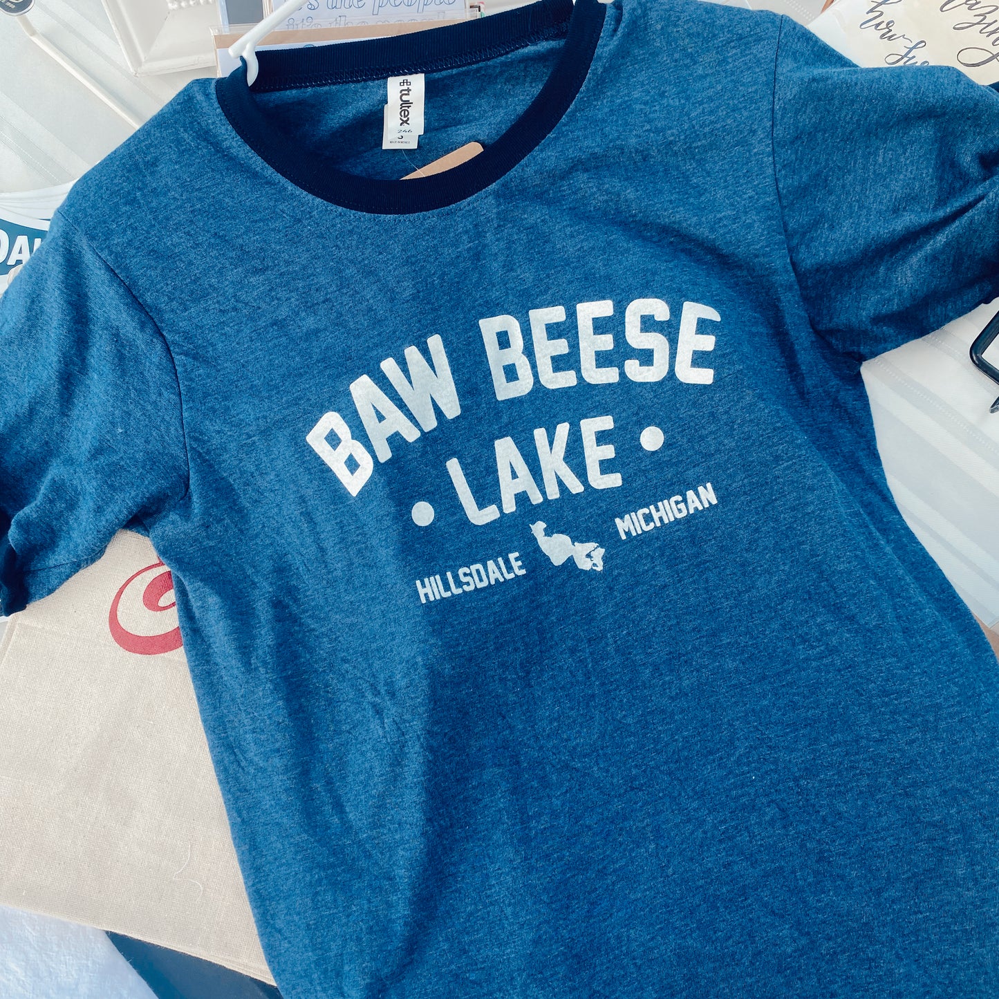 Baw Beese Lake Ringer Tee