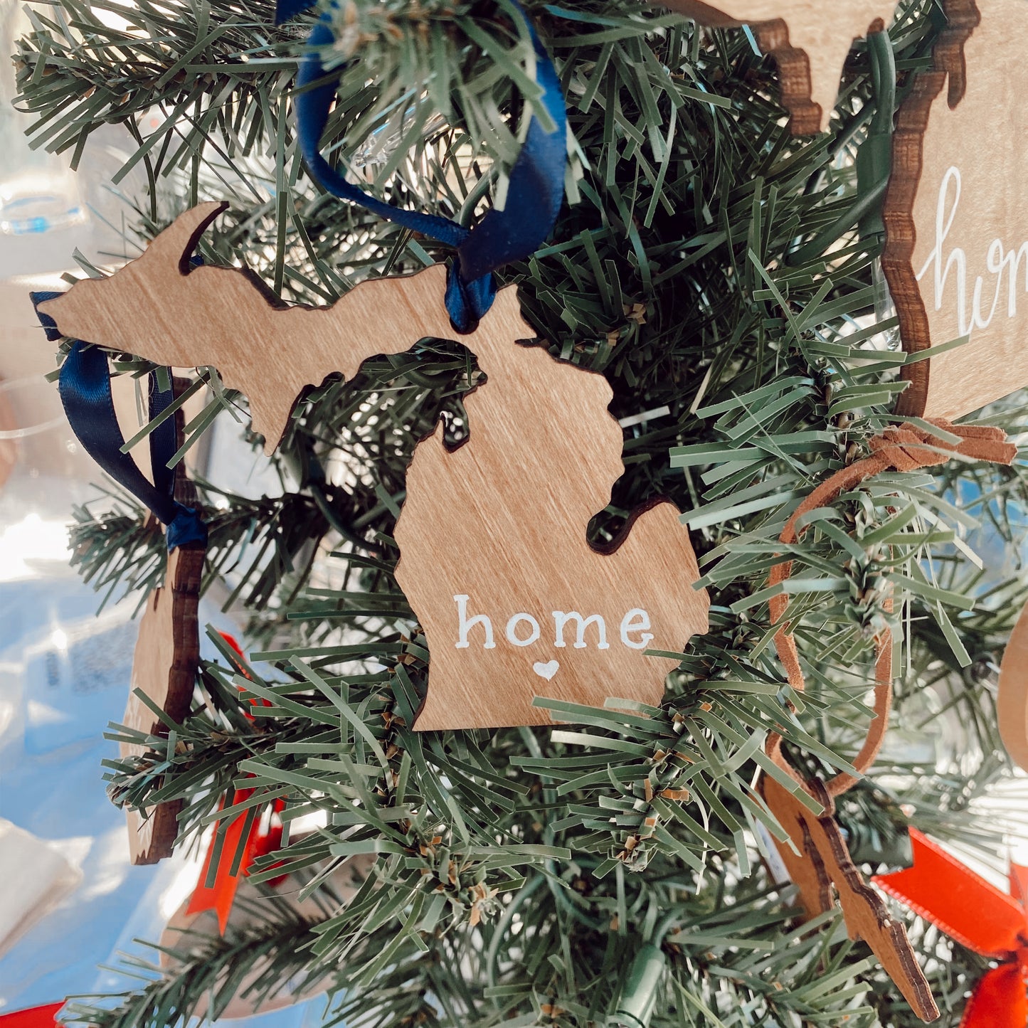 Home Heart - Wooden Ornament