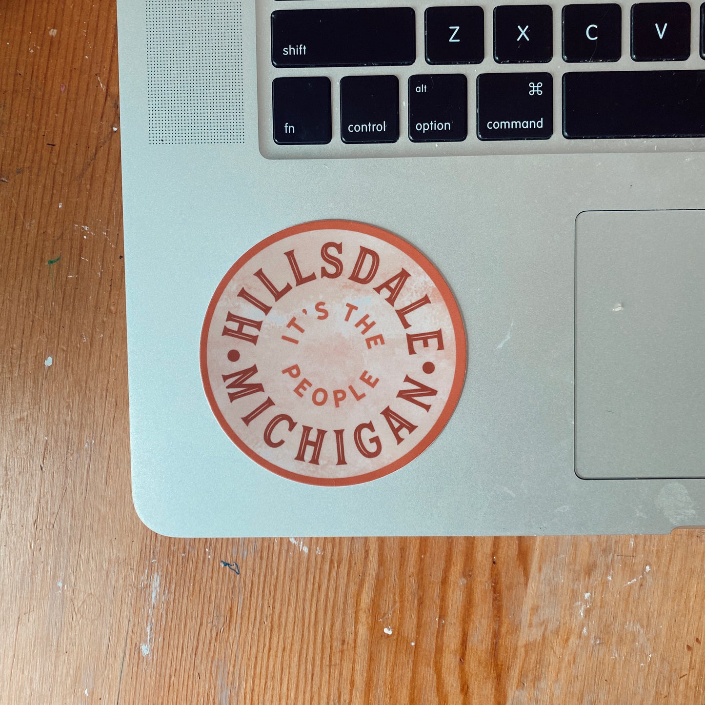 It’s Peachy Circle Sticker