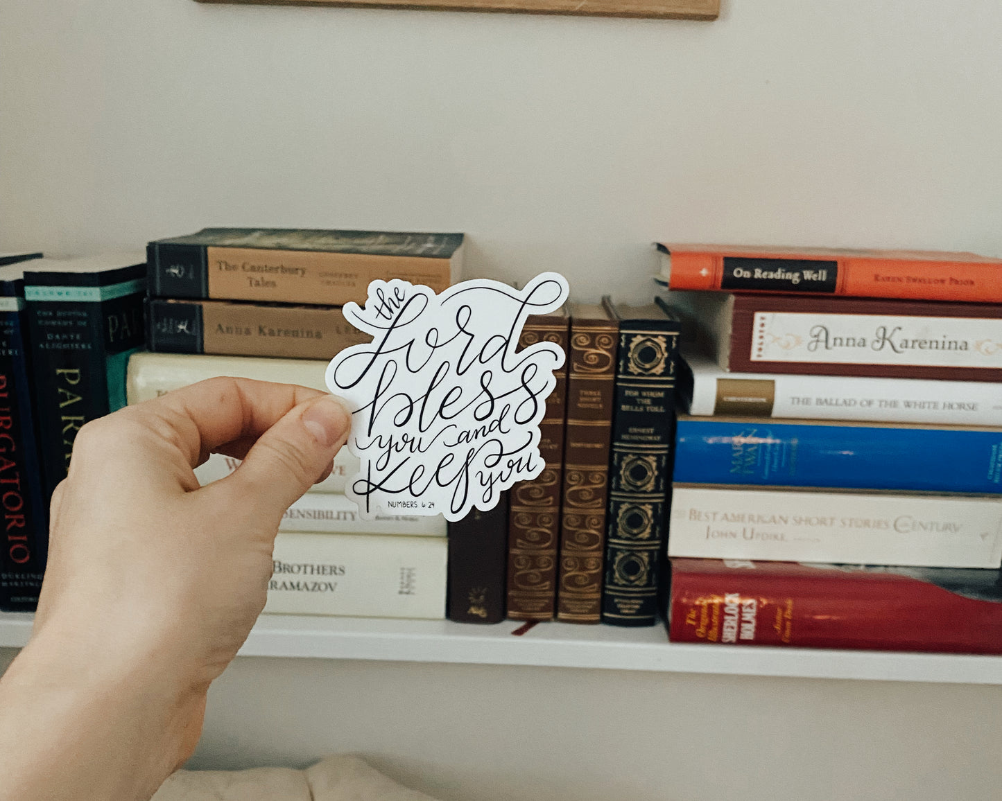 Numbers 6:24 Scripture Sticker