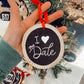 I Heart the Dale - Wood Slice Ornament