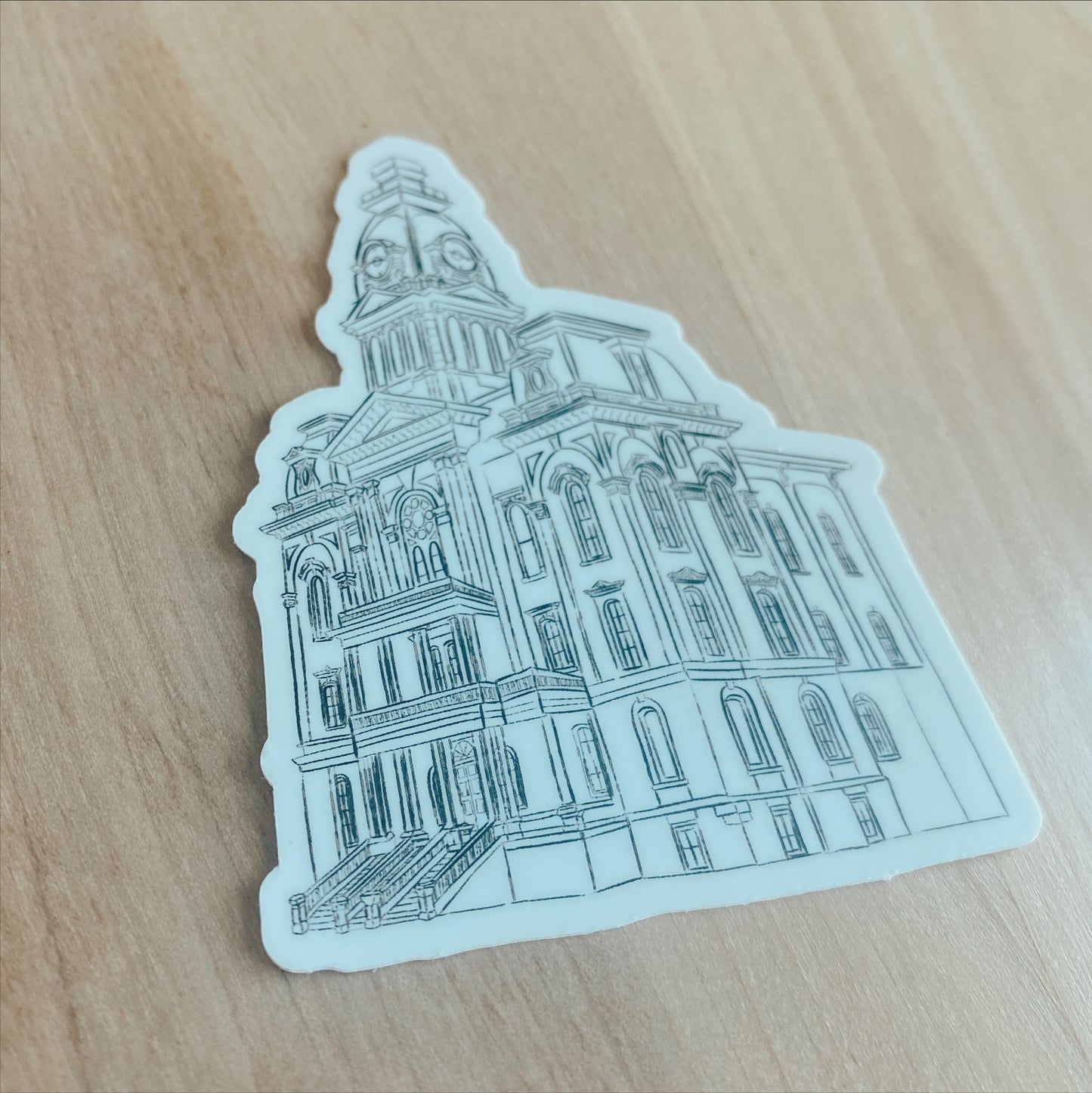 Central Hall Sketch Sticker