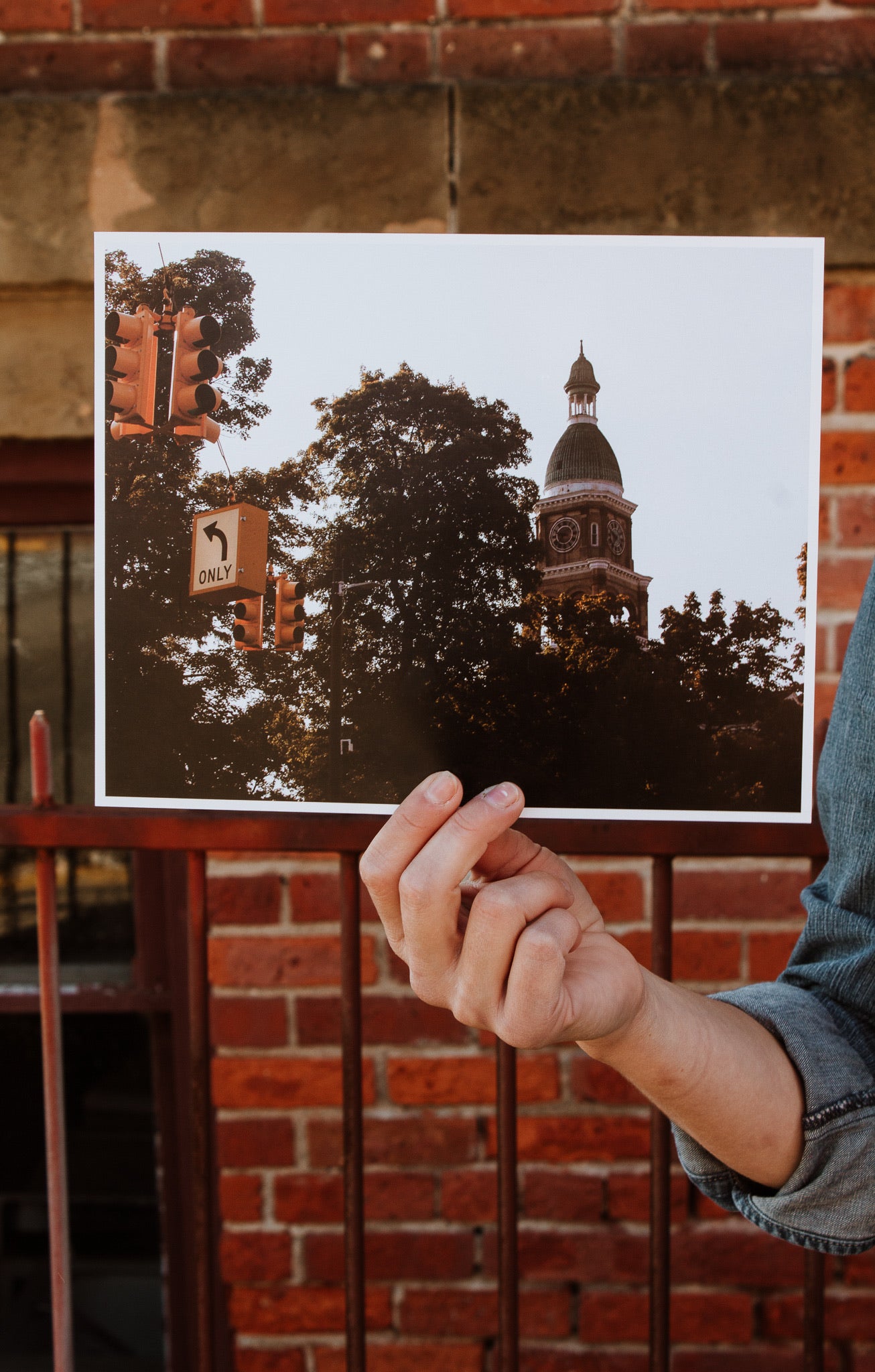 Downtown Clocktower Print