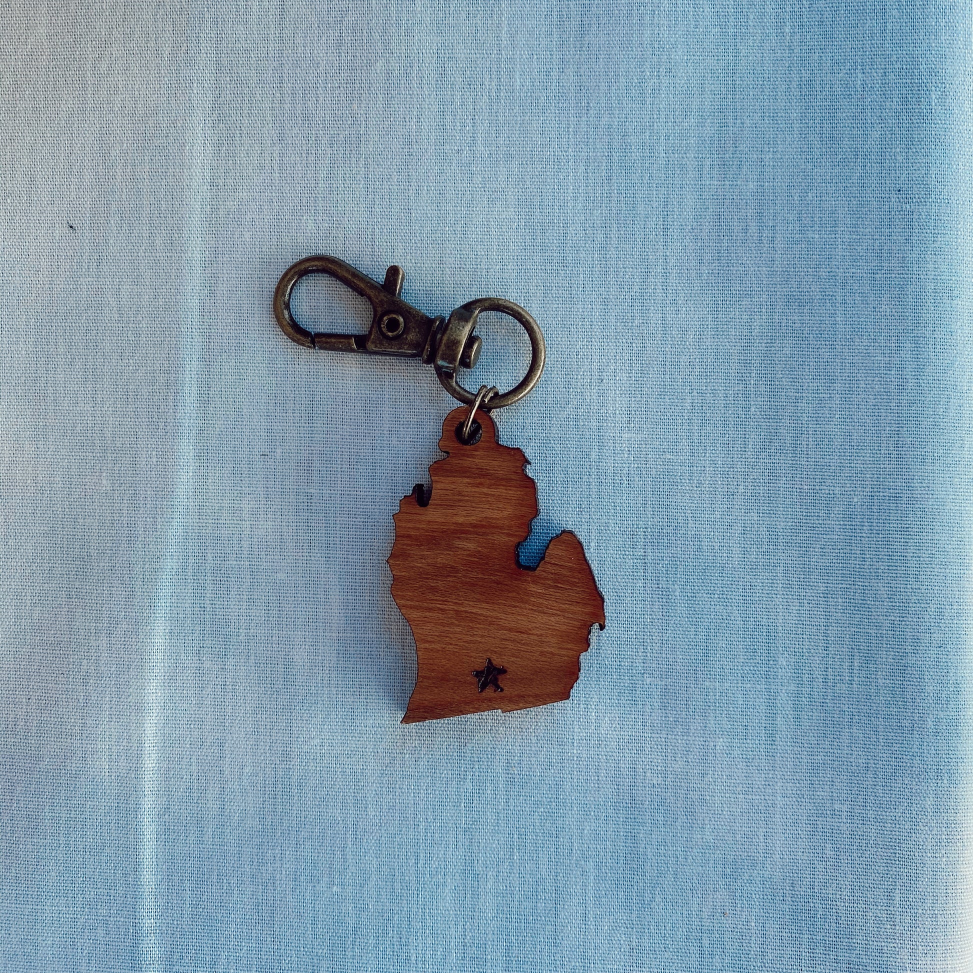 Oversized Cherry Keychain