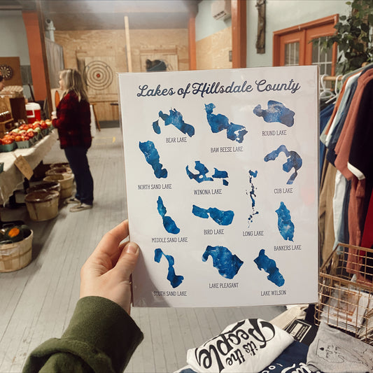 Lakes of Hillsdale County Print