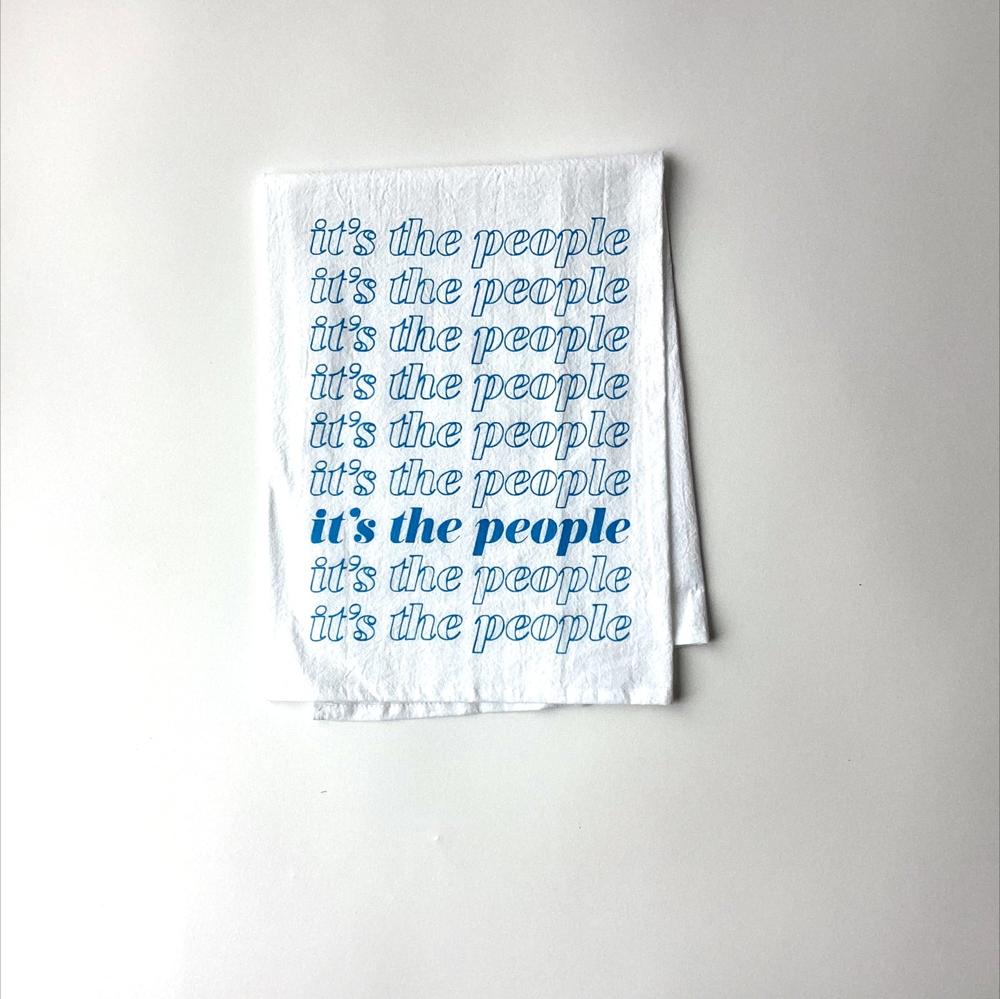 It’s The People Tea Towel