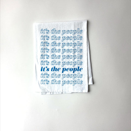 It’s The People Tea Towel