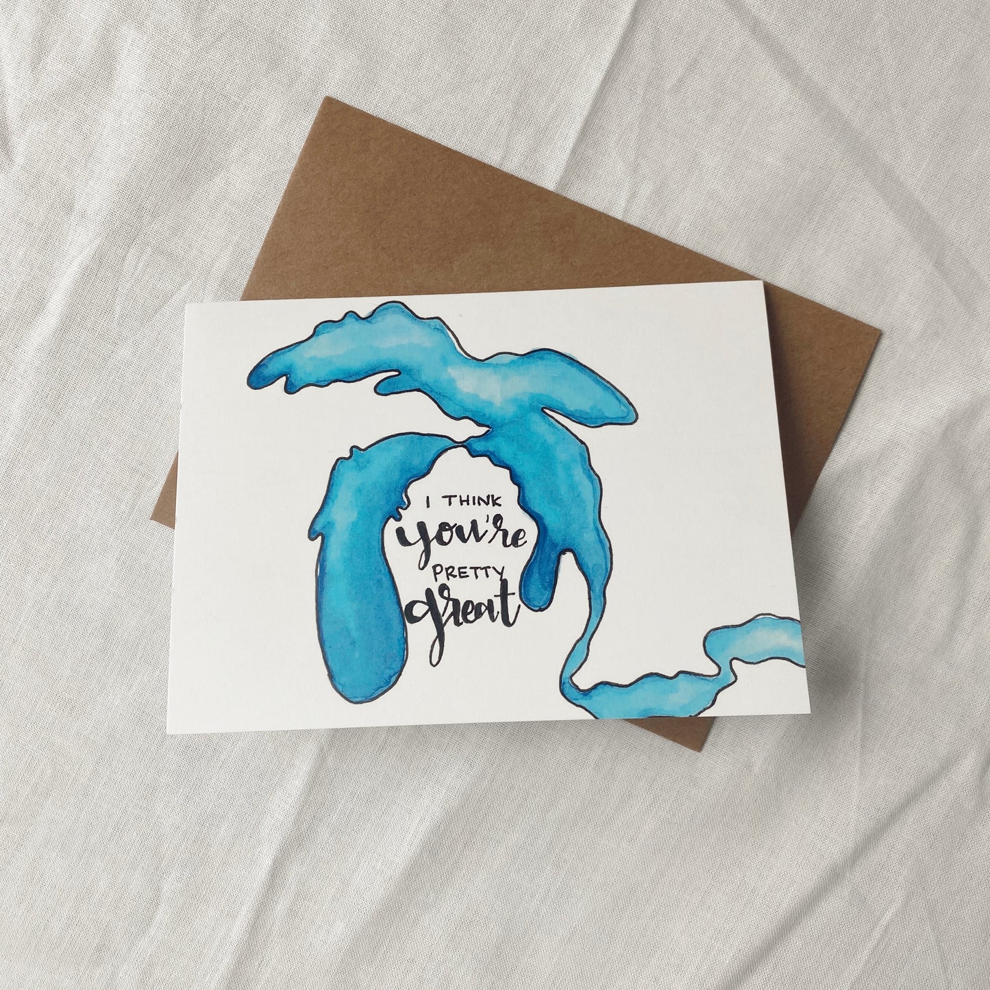 Great Lakes Greeting Card