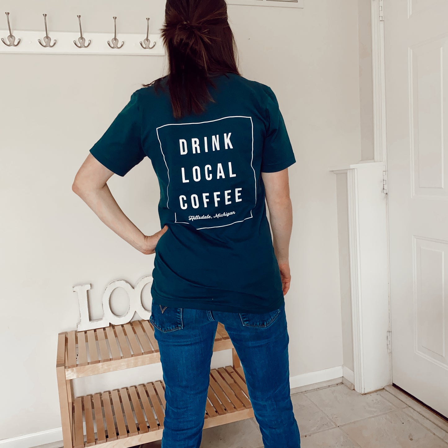 Drink Local Coffee Tee