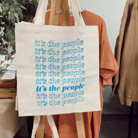 It’s The People Canvas Tote Bag