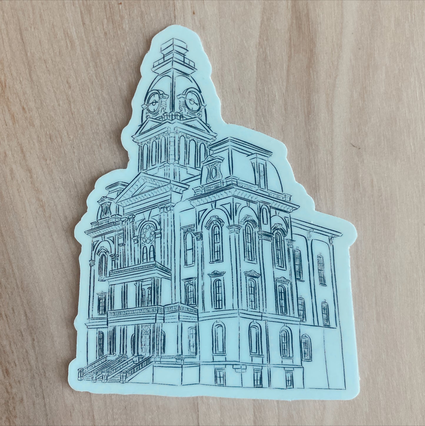 Central Hall Sketch Sticker